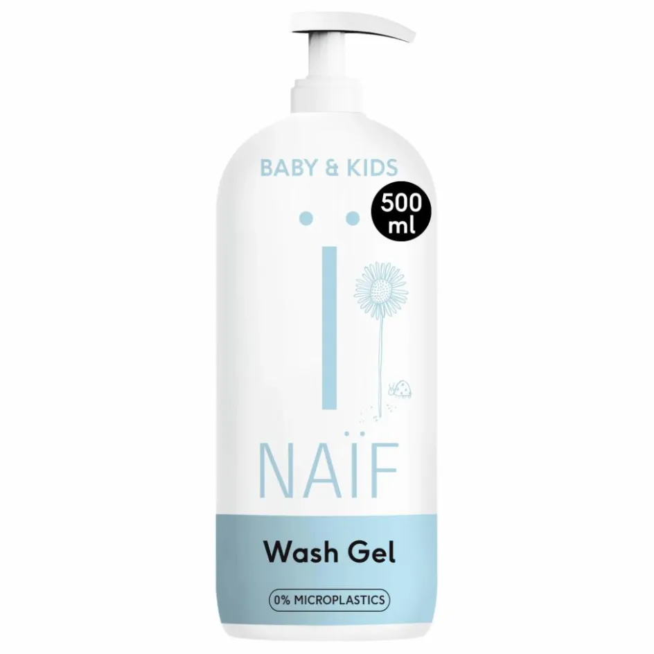 Outlet Naïf Natural Skincare Gel douche - 500 ml Non teinté