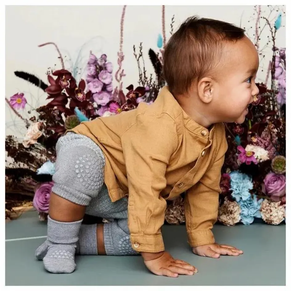Best GOBABYGO Genouillères Antidérapantes | Gris