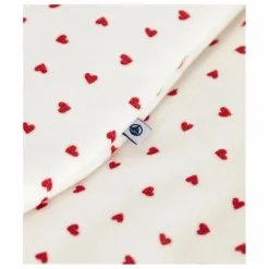Sale Petit Bateau Gigoteuse Cœurs | Blanc