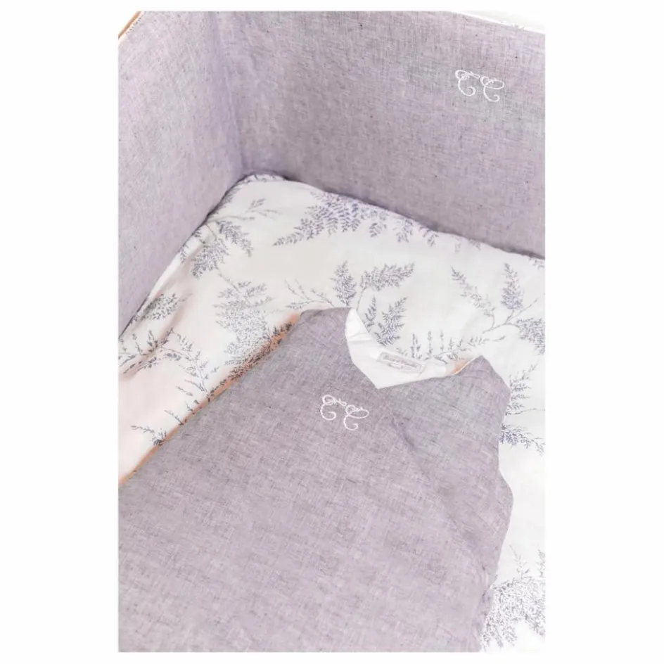 Discount Tartine et Chocolat Gigoteuse en lin et coton | Bleu marine