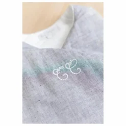 Discount Tartine et Chocolat Gigoteuse en lin et coton | Bleu marine
