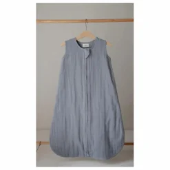 Online Mushie Gigoteuse légère en coton bio | Bleu