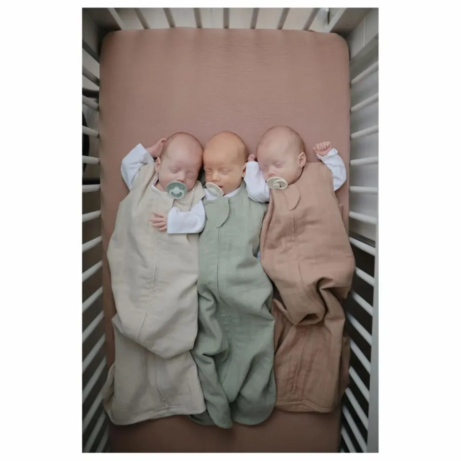 Sale Mushie Gigoteuse légère en coton bio | Beige