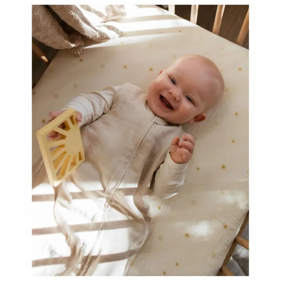 Sale Mushie Gigoteuse légère en coton bio | Beige