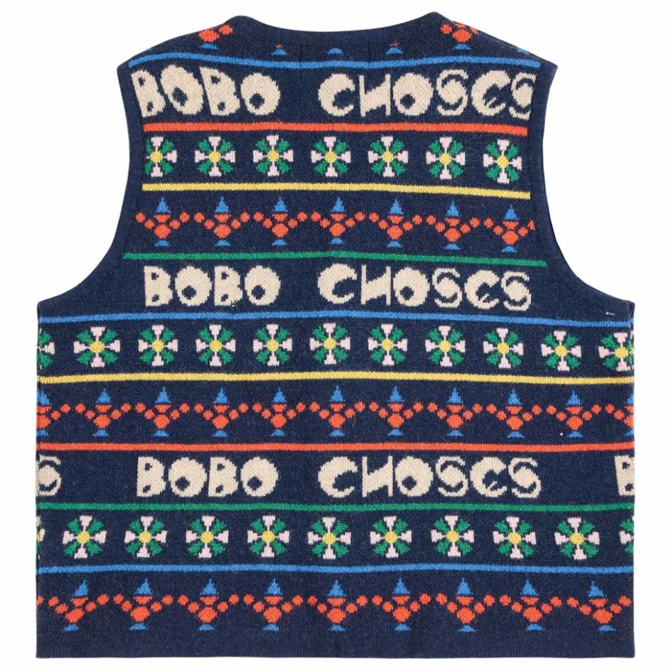 Bobo Choses Gilet Bobo Laine et Cachemire ||Enfant Pulls, Gilets|Pulls, Gilets