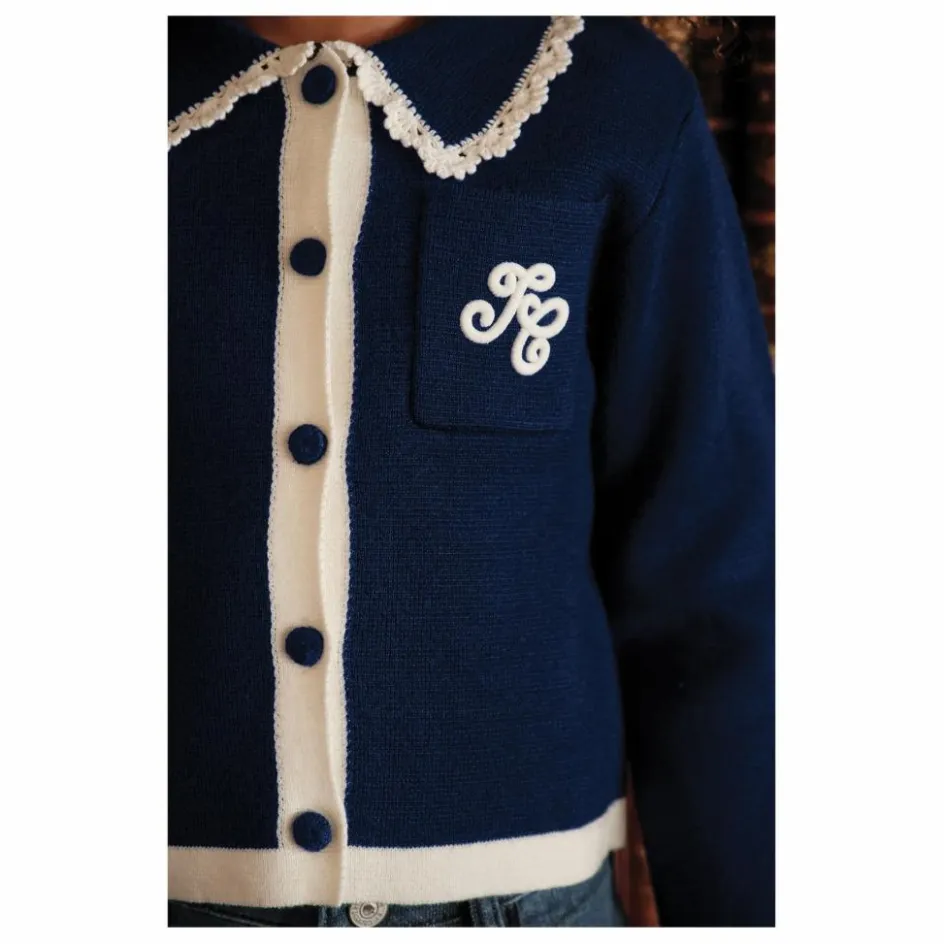 Sale Gilet Brodé Laine | Enfant Pulls, Gilets