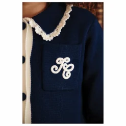 Sale Gilet Brodé Laine | Enfant Pulls, Gilets