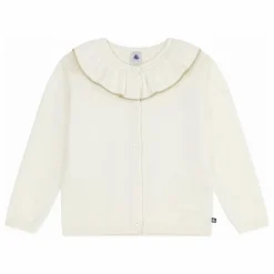 Enfant Petit Bateau Pulls, Gilets*Gilet Col Pailleté Laine |