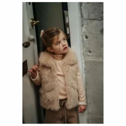 Enfant Donsje Pulls, Gilets*Gilet Façon Fourrure Roswita |