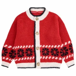 Bobo Choses Pulls, Gilets*Gilet Jacquard Laine |