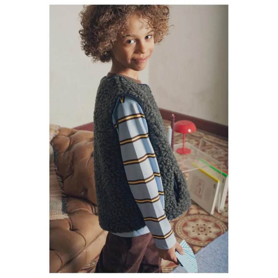 Marlot Paris Gilet Joe Sherpa ||Enfant Pulls, Gilets|Pulls, Gilets