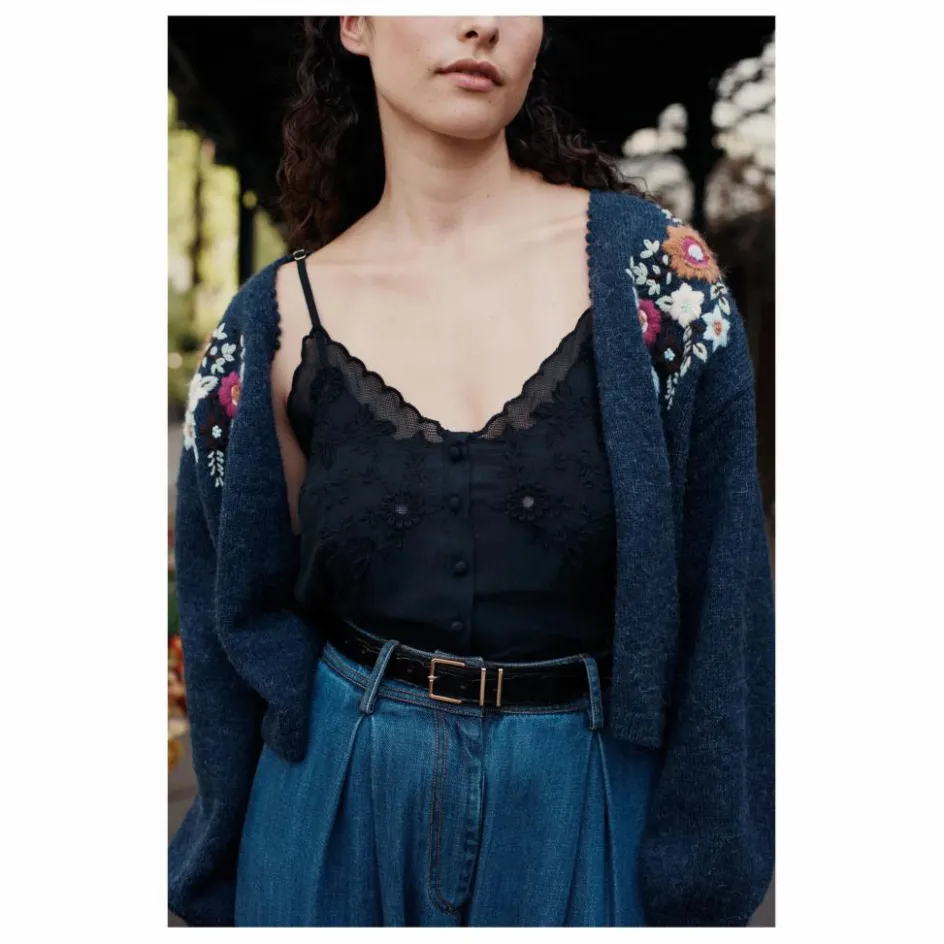 Louise Misha Gilet Lunami Fibres Recyclées- Collection Femme ||Femme Pulls, Gilets