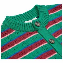 Enfant Bobo Choses Pulls, Gilets*Gilet Rayé Coton Bio |