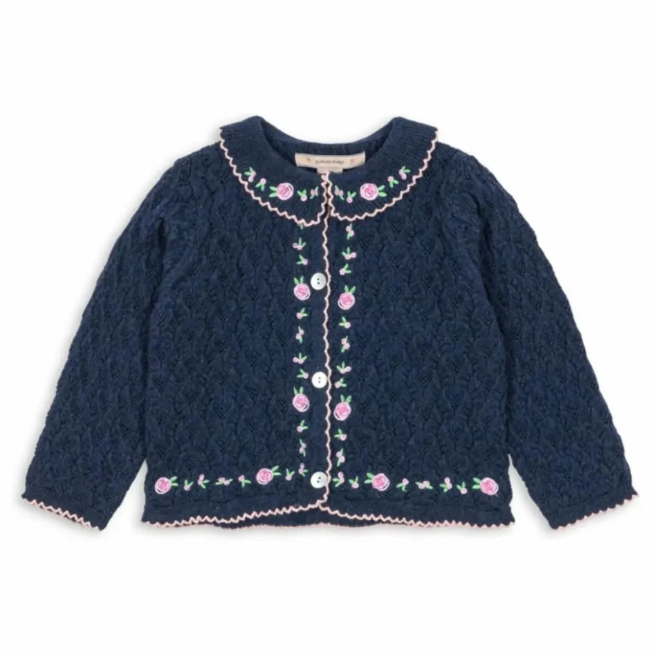 Konges Sløjd Gilet Rosier | Bleu marine