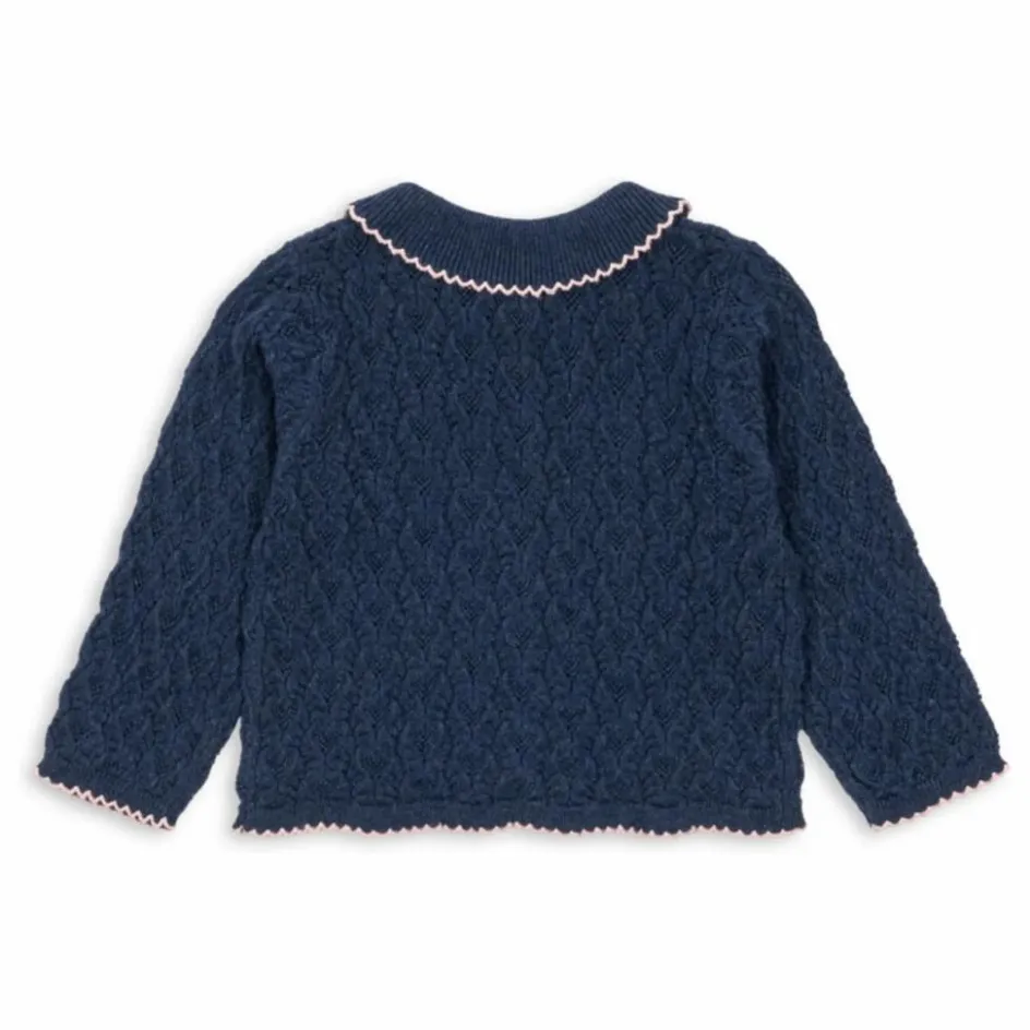 Konges Sløjd Gilet Rosier | Bleu marine