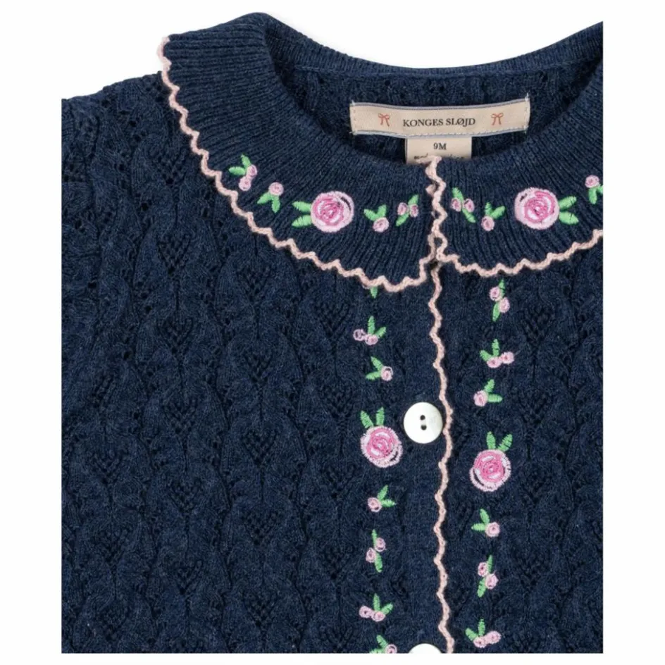Konges Sløjd Gilet Rosier | Bleu marine