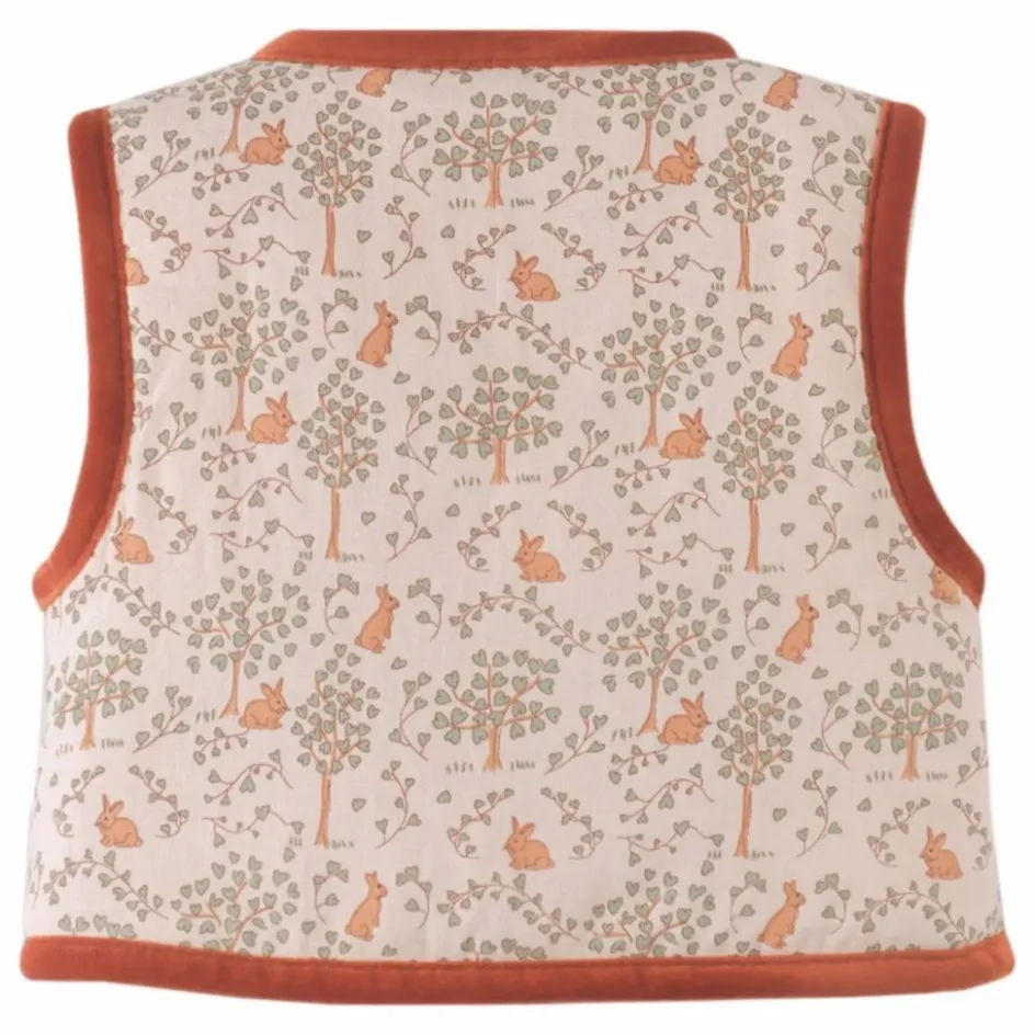 Clearance Gingersnaps Gilet Réversible Glade | Ecru