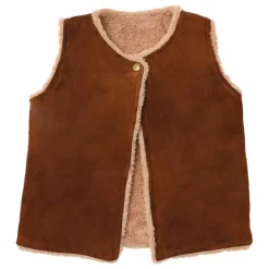 Lililotte Pulls, Gilets|Pulls, Gilets*Gilet Sans Manches Agathe Façon Fourrure Bébé |