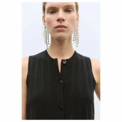 Femme Cordera Pulls, Gilets*Gilet Sans Manches Côtelé Laine Mérinos Extra Fine |