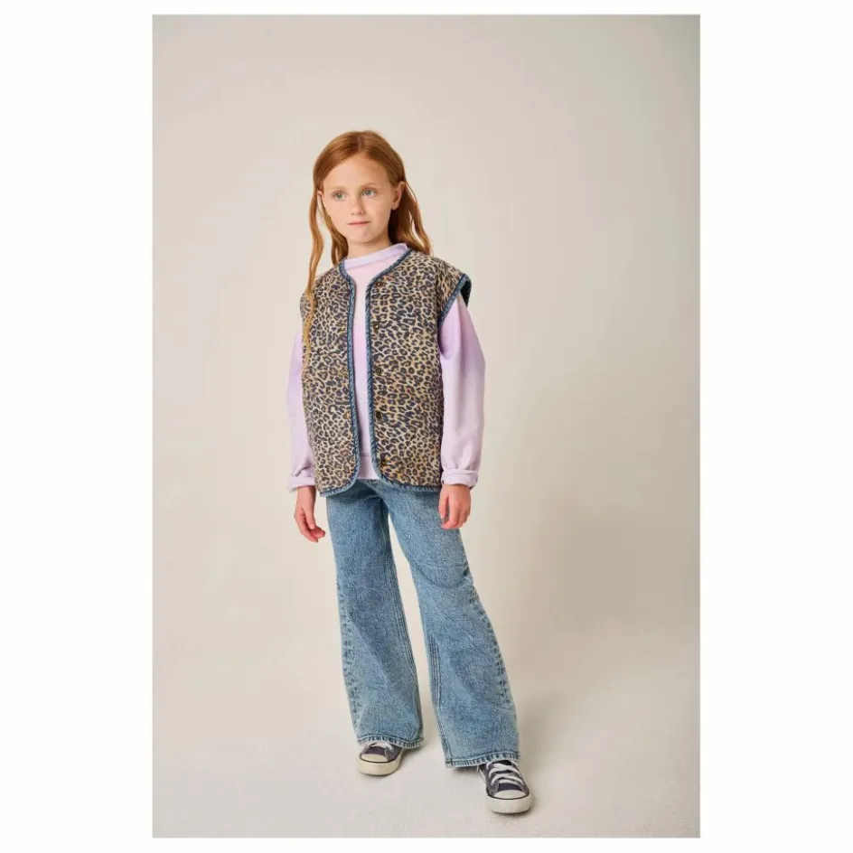 Gilet Sans Manches Demain Léopard | Enfant Pulls, Gilets|Pulls, Gilets