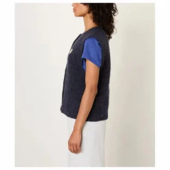 Femme American Vintage Pulls, Gilets*Gilet Sans Manches East Alpaga |