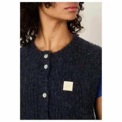 Femme American Vintage Pulls, Gilets*Gilet Sans Manches East Alpaga |
