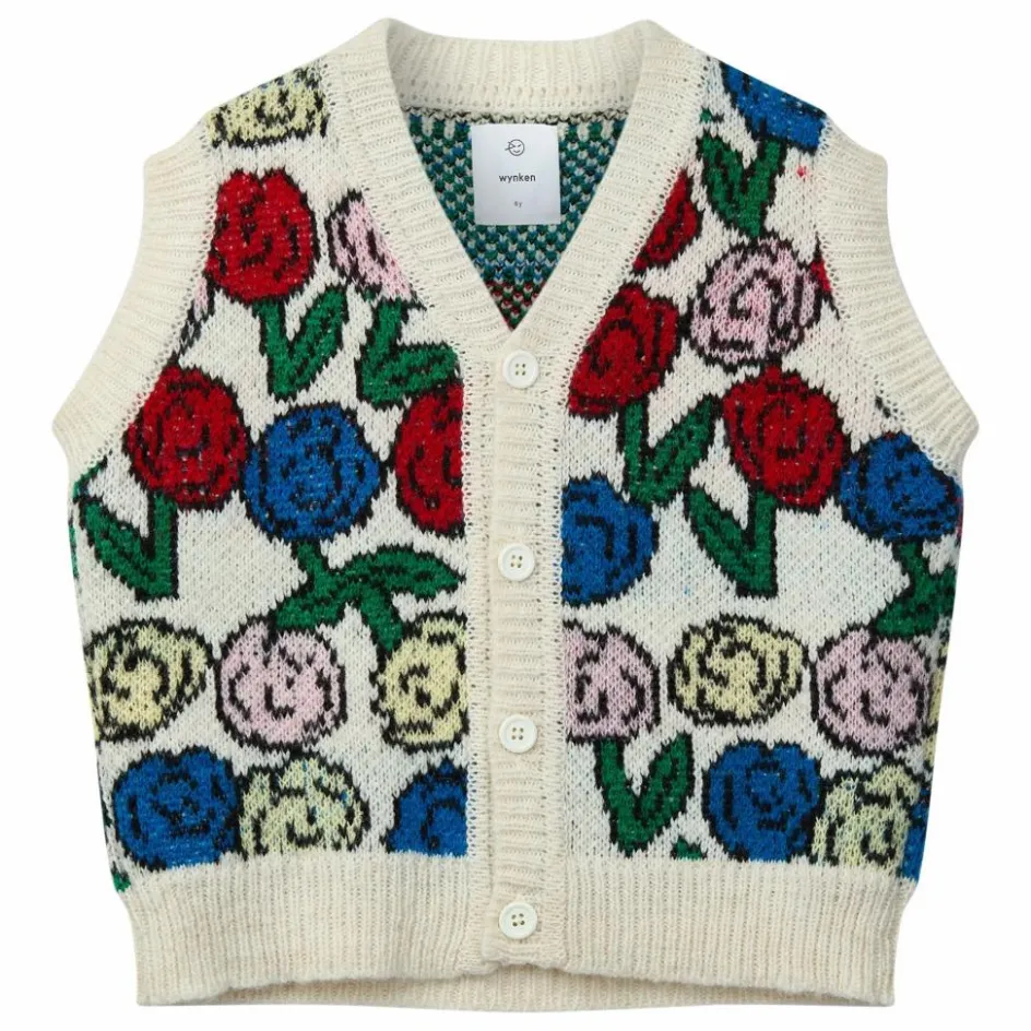 Online Wynken Gilet Sans Manches Kukka Laine | Ecru