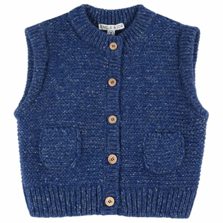 Enfant Emile et Ida Pulls, Gilets*Gilet Sans Manches Laine |