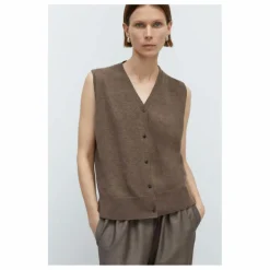 Sale Gilet Sans Manches Laine Mérinos Extra Fine | Femme Pulls, Gilets