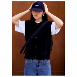 Femme Surprise Paris Pulls, Gilets*Gilet Sans Manches Margaux Laine Mérinos et Cachemire |