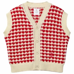 New Wynken Gilet Sans Manches The Lovers Coton Bio | Ecru