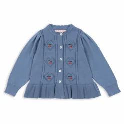 Enfant Konges Sløjd Pulls, Gilets*Gilet Soleil Coton Bio |