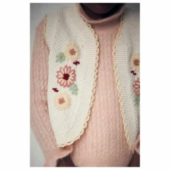 Outlet Gilet Sylna Maille Brodé | Enfant Pulls, Gilets
