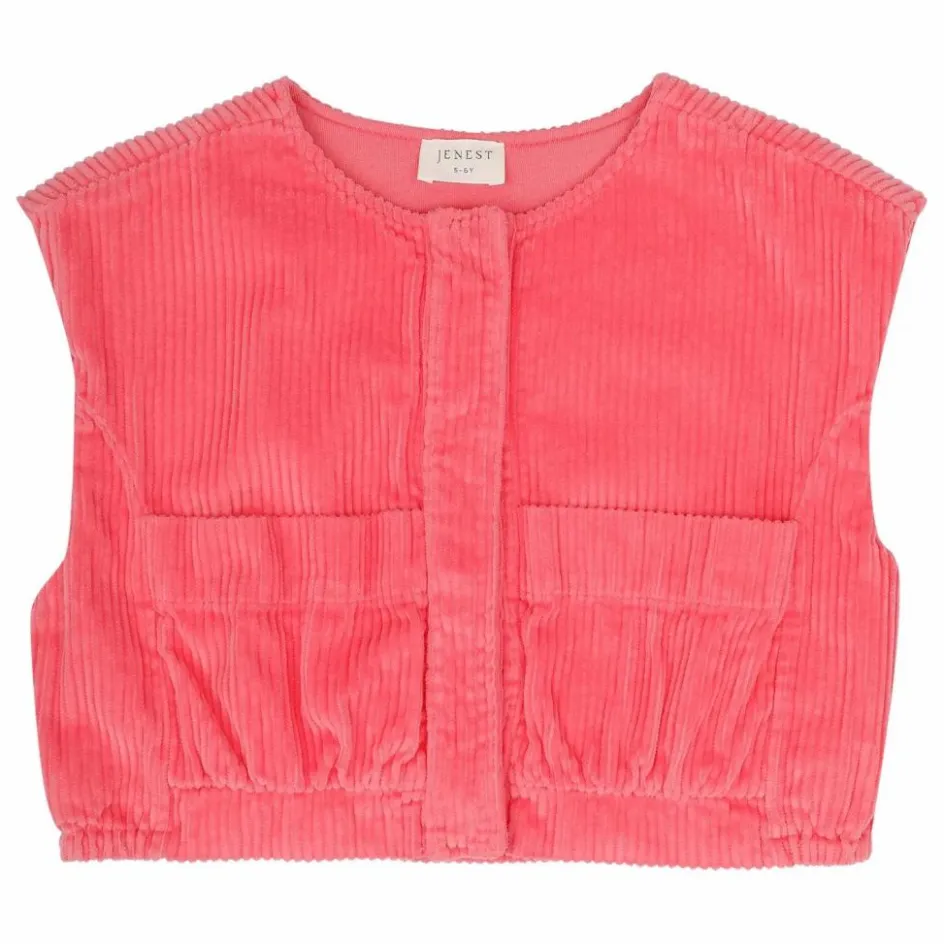 Jenest Gilet Velours Côtelé Lot Coton Bio ||Enfant Pulls, Gilets
