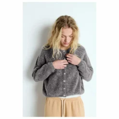 Femme American Vintage Pulls, Gilets*Gilet Vitow Alpaga et Laine |