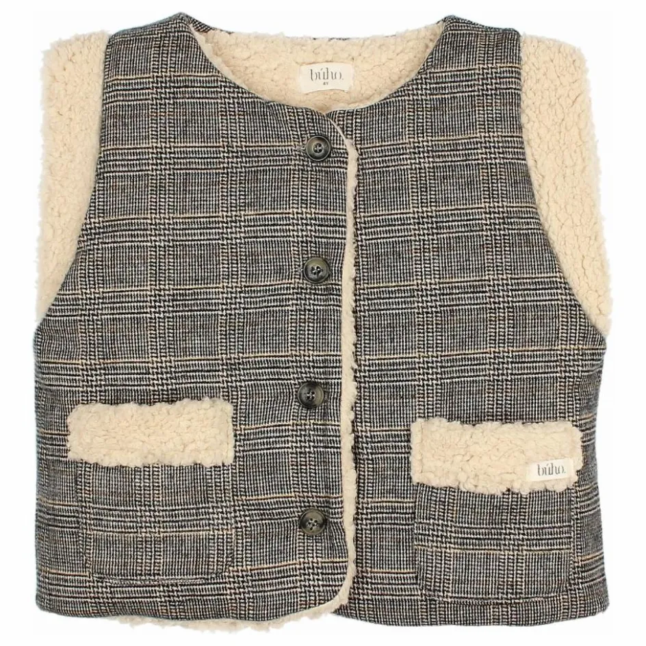 Enfant Búho Pulls, Gilets*Gilet Wales Sherpa |