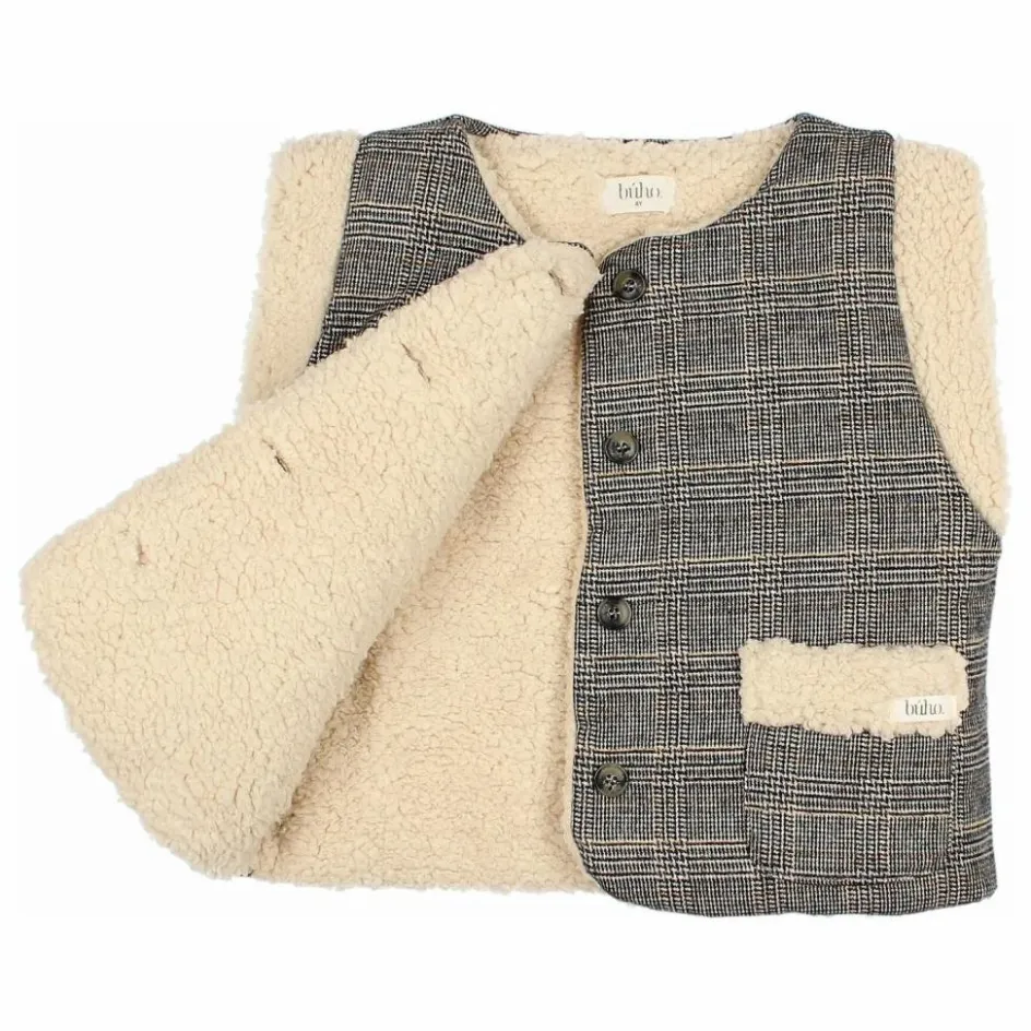 Enfant Búho Pulls, Gilets*Gilet Wales Sherpa |