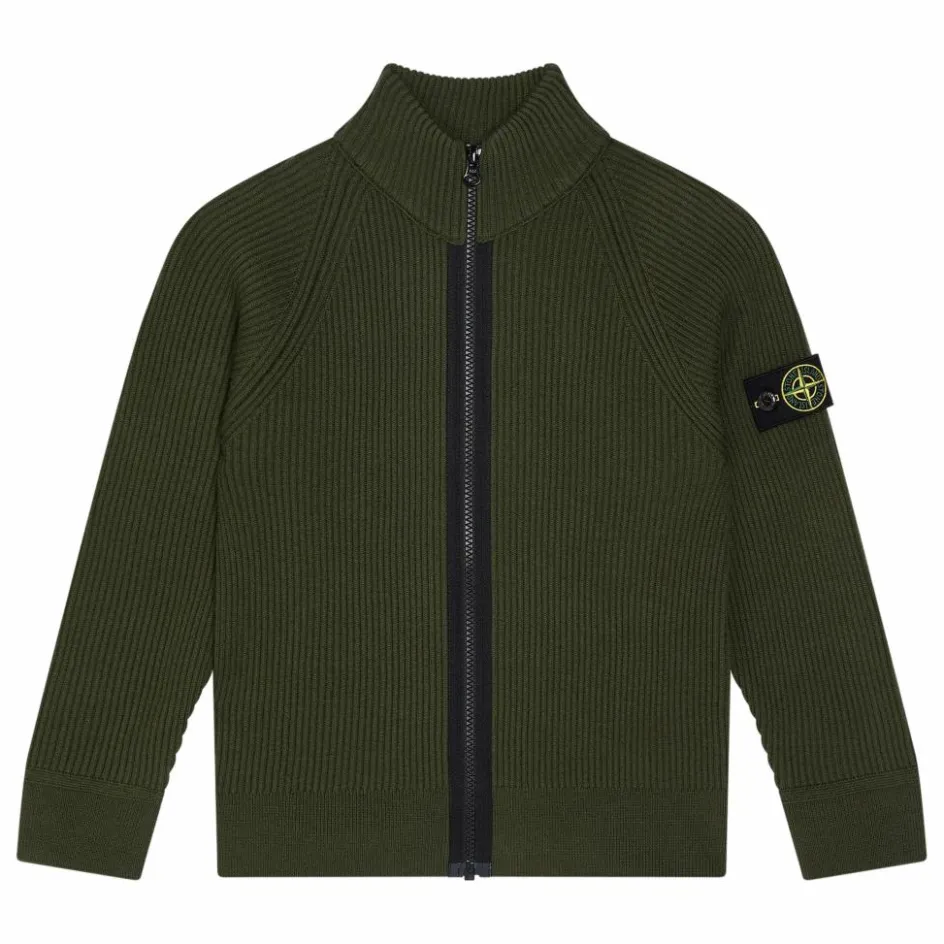 Discount Gilet Zippé Logo Laine | Enfant Pulls, Gilets|Pulls, Gilets