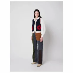 Bobo Choses Gilets Sans Manches Flower - Collection Femme ||Femme Pulls, Gilets