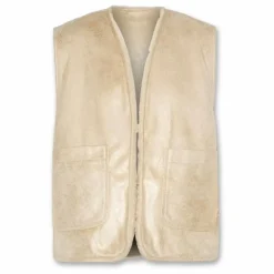 AO76 Gilets Sans Manches Réversible Façon Sherpa Jambo ||Enfant Pulls, Gilets|Pulls, Gilets