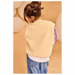 AO76 Gilets Sans Manches Réversible Façon Sherpa Jambo ||Enfant Pulls, Gilets|Pulls, Gilets