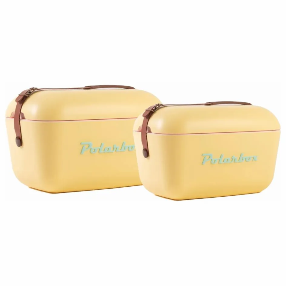 Online Polarbox Glacière avec anse colorée | Jaune
