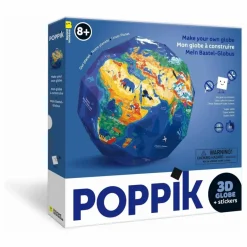 Poppik Jeux Éducatifs*Globe à construire Notre Planète