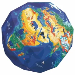 Poppik Jeux Éducatifs*Globe à construire Notre Planète