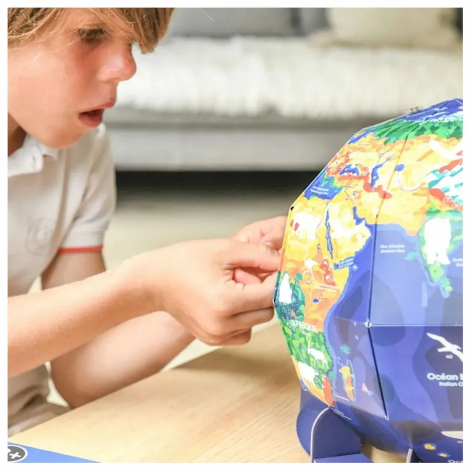 Poppik Jeux Éducatifs*Globe à construire Notre Planète