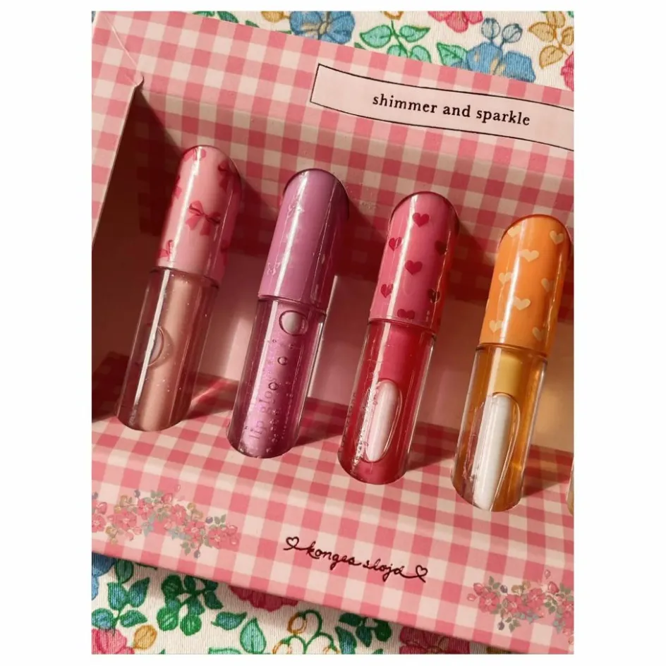 New Konges Sløjd Gloss Glitter - Boîte de 5 Multicolore