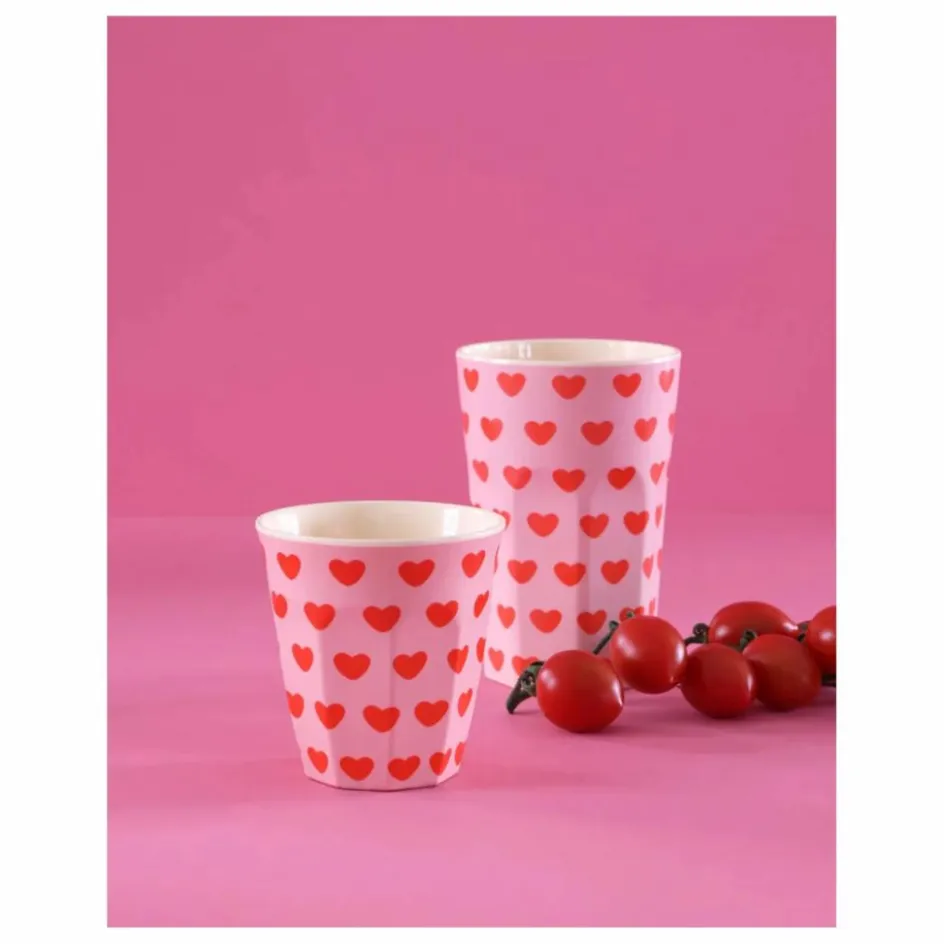Discount Rice Gobelet Cœurs | Rose pâle
