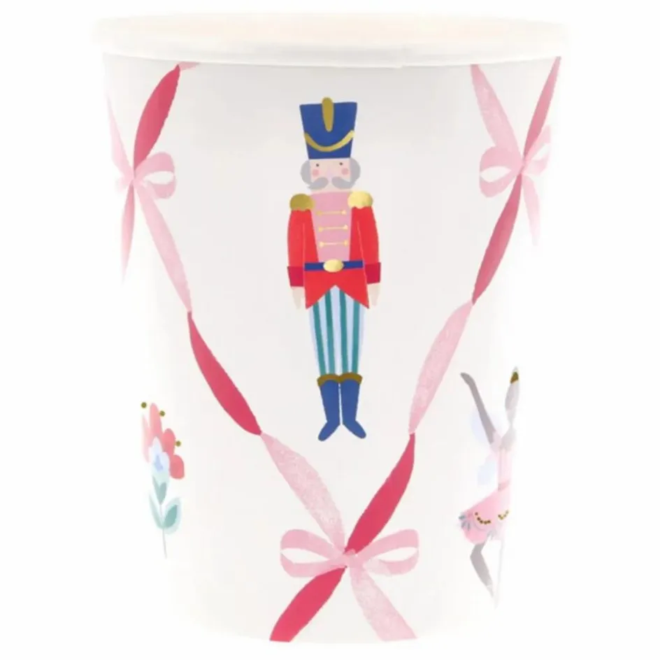 Enfant Meri Meri Décoration De Fête*Gobelets Casse Noisette - Lot de 8