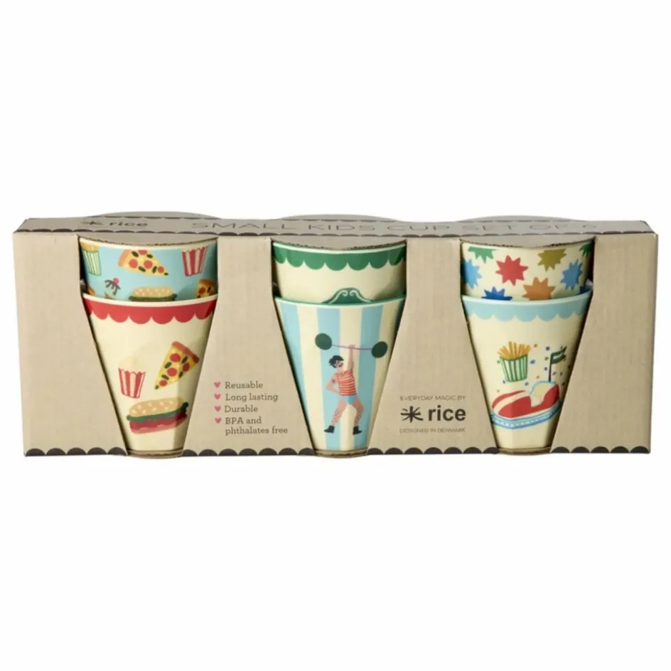 Discount Rice Gobelets Fun Fair - Set de 6 Multicolore