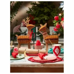 Enfant Meri Meri Décoration De Fête*Gobelets Noël motifs Block Print - set de 8